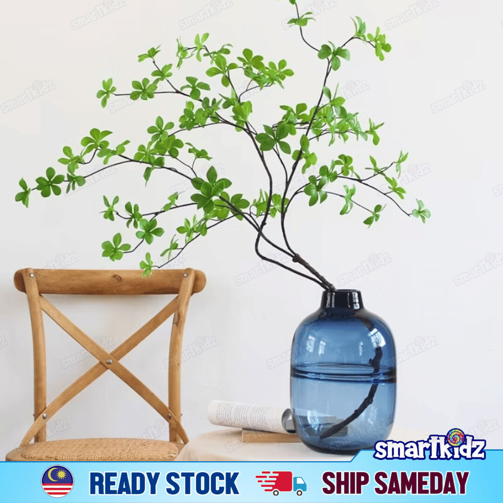 [1 Stalk] NEW 86cm Bonsai Artistic Leaves Plant | Artist Design Deco | Bonsai Modern Home Living Decoration - smartkidz