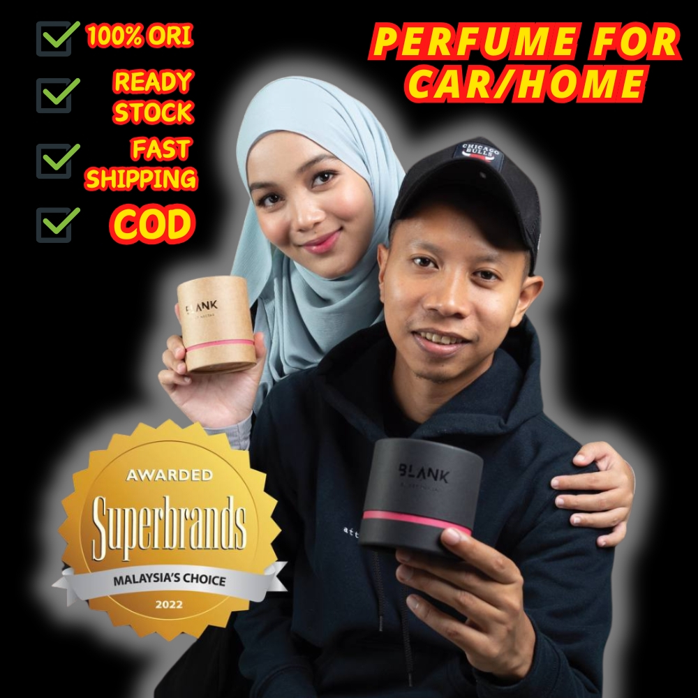 Perfume Kereta Gel - Blank x SyahmiSazli Original BLANK Car Perfume Pewangi Kereta Viral Original