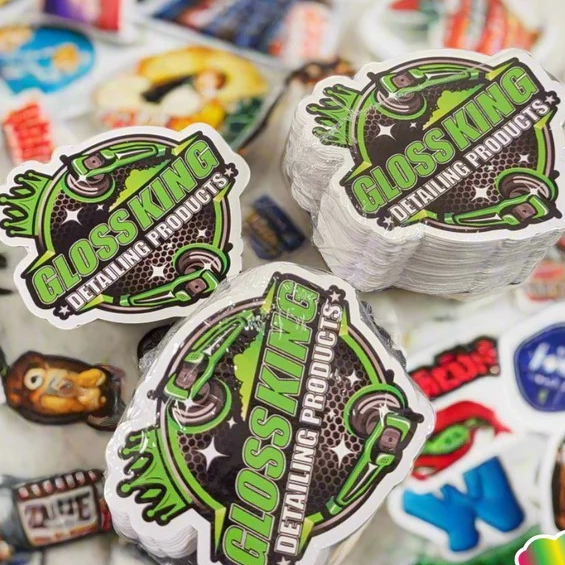 [ DIE CUT ] STICKER CUSTOM DESIGN & PRINT  HIGH QUALITY MATERIAL STICKERS  CUSTOM ANY SHAPE & SIZE