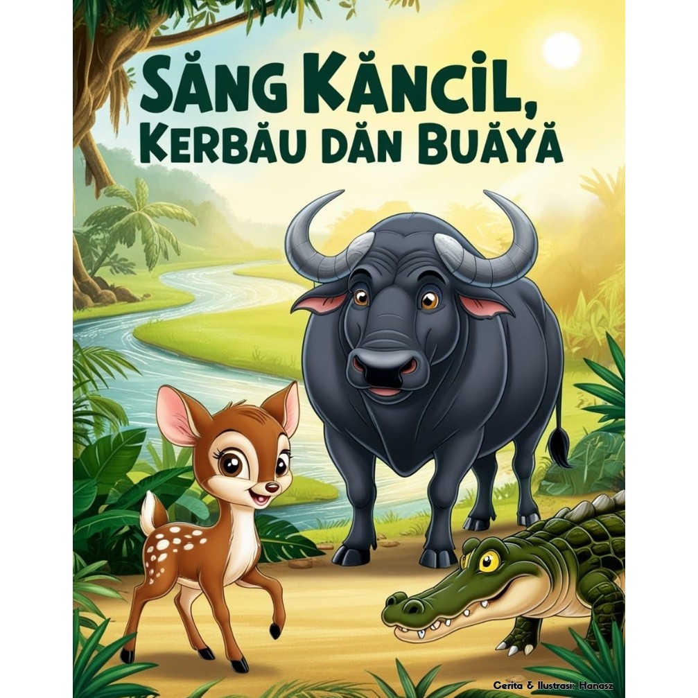 5 buku cerita Ebook Digital printable murah Sang Kancil Nilam Percuma 1 ebook dan 30 Worksheet + -