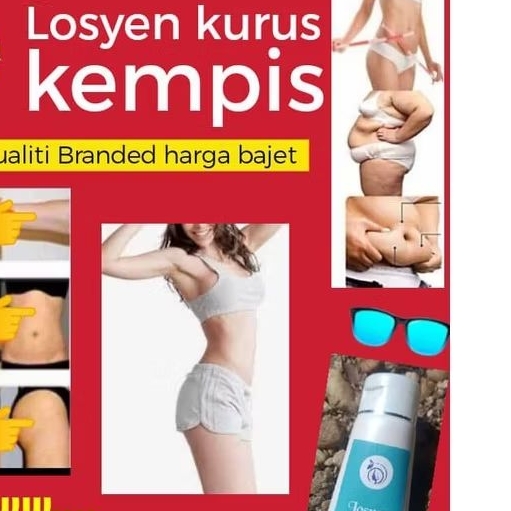 ready stok /losyen kurus kempis / langsing/kurus/cantik/lotion kempis meletup viral