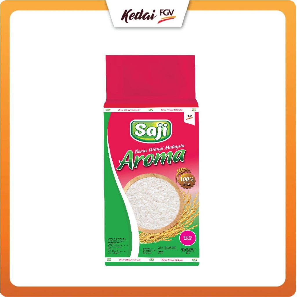 SAJI AROMA BERAS WANGI MALAYSIA (2KG)