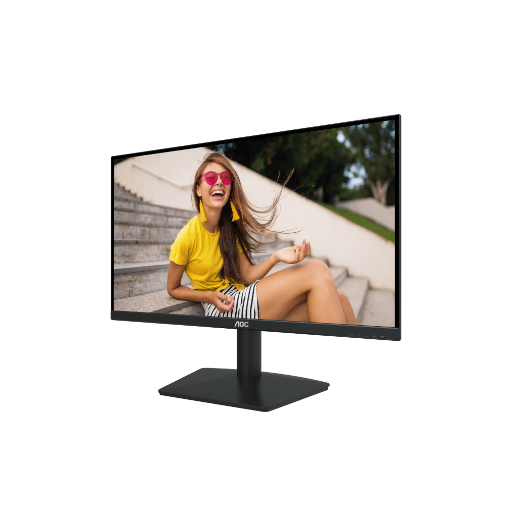 AOC 24B15H2 MONITOR ( 23.8" IPS FHD / 8MS / 100HZ / ADAPTIVE-SYNC / VGA + HDMI )
