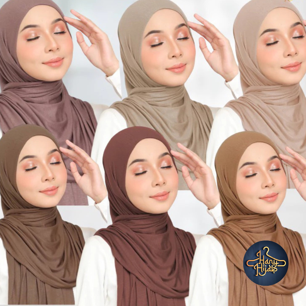 TUDUNG SHAWL JERSY COTTON HIGH QUALITY