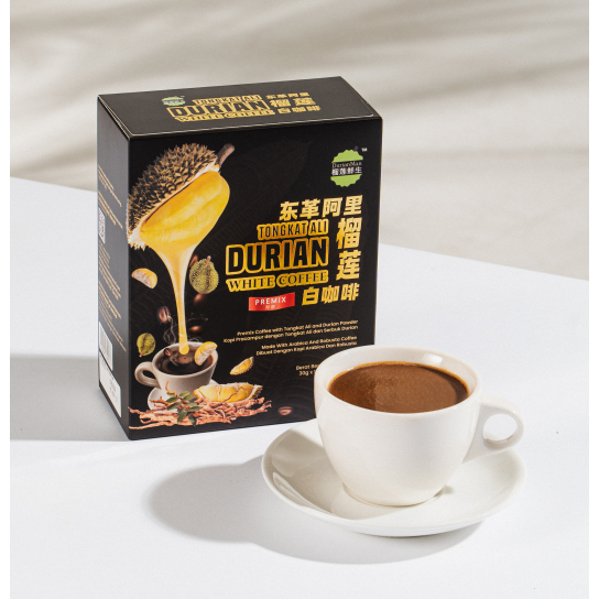 Tongkat Ali Durian White Coffee东革阿里榴莲白咖啡