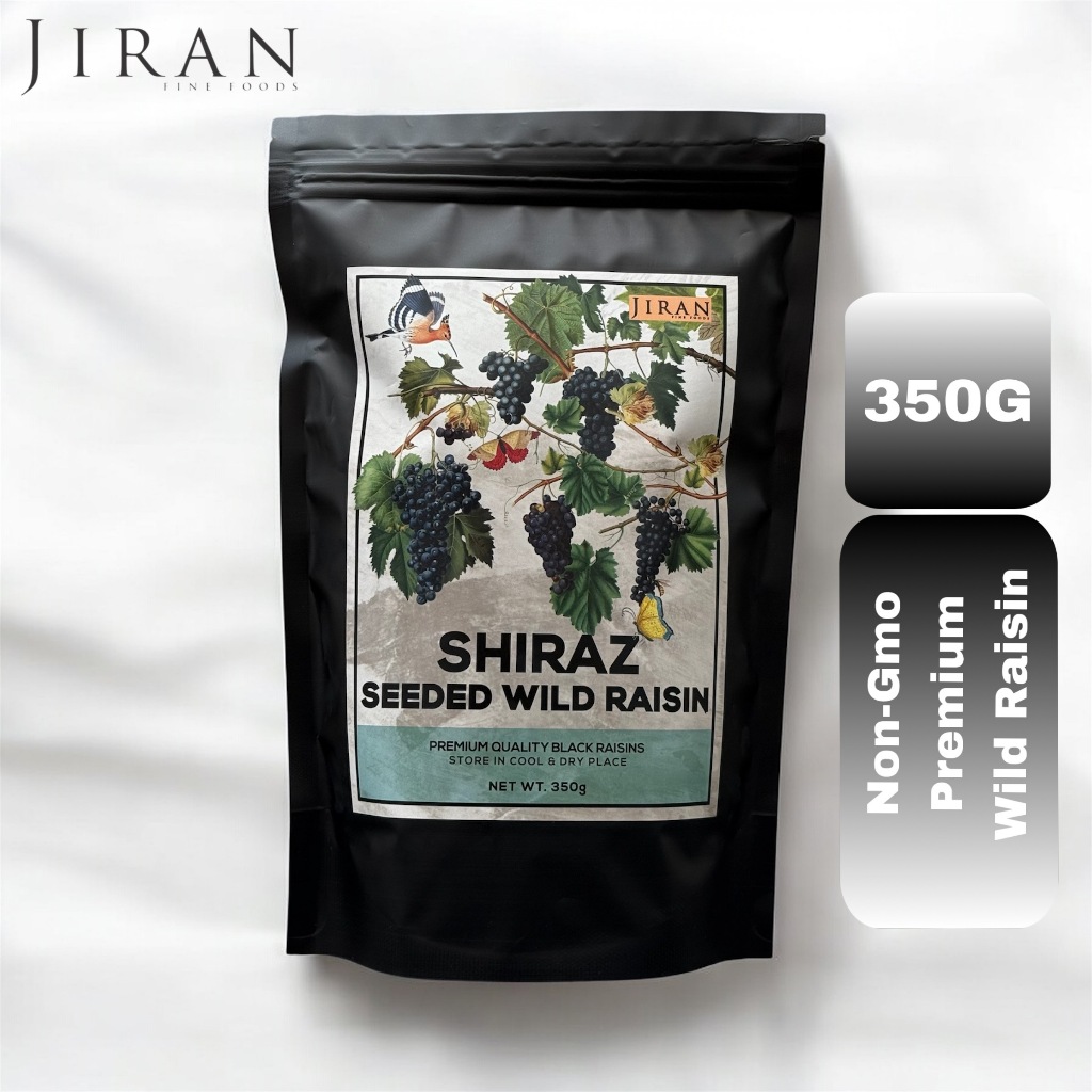 Jiran™ Shiraz Wild Black Raisin Seeded 350g(NON-GMO/SUNDRIED)