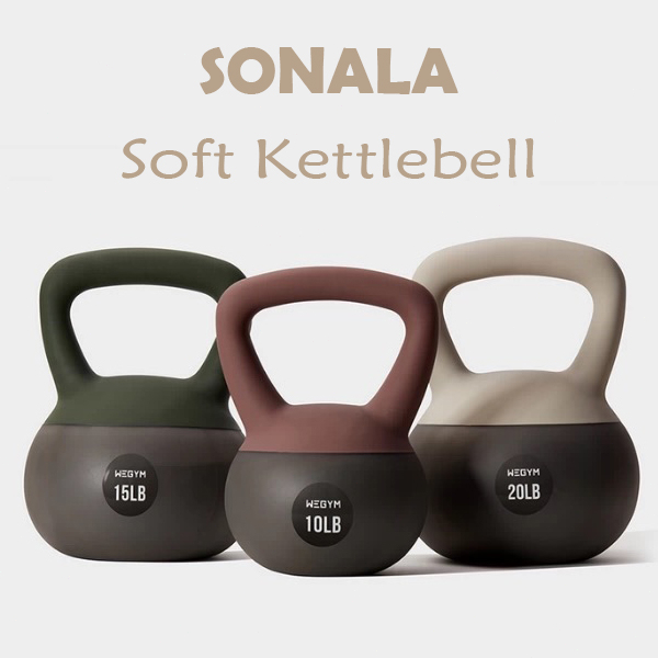 Men's Professional Fitness Soft Kettlebell 2.5KG/4KG/6KG/8KG/10KG Soft Kettlebell Set Gym Equipment
