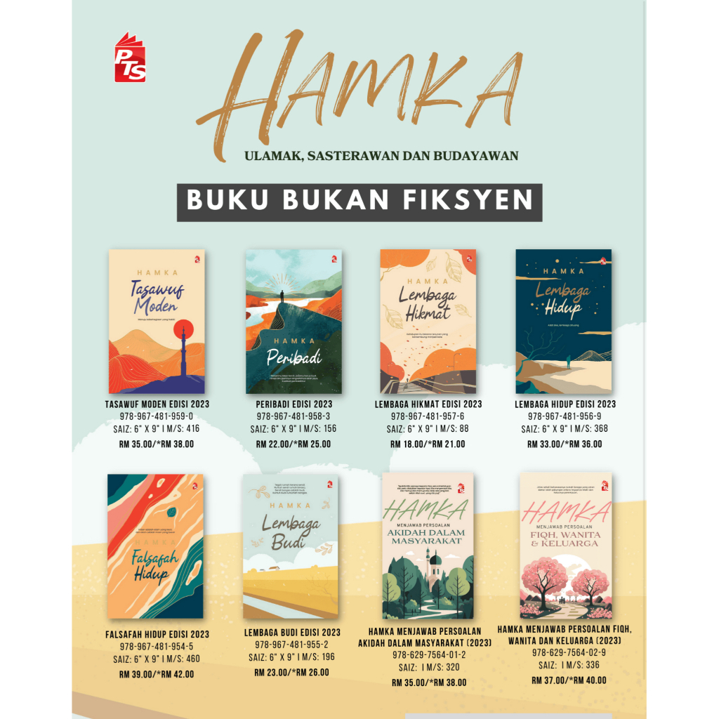 [❤️PTS PROMO] KOMBO HAMKA - BUKU BUKAN FIKSYEN