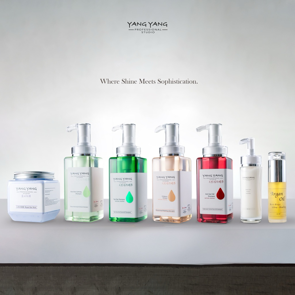 Yang Yang Professional Studio Hair Care Shampoo Treatment Mask Conditional Oil 洗发水 护理