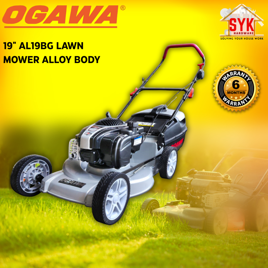 SYK Ogawa Hyundai AL19BG HDLM46QV Lawn Mower Machine Outdoor Gardening Tools Mesin Tolak Potong Rumput