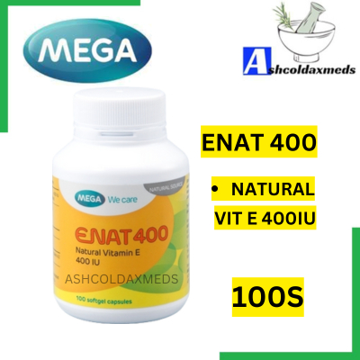 Mega We Care Enat 400iu 100's