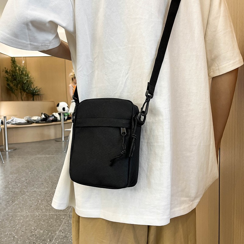 Small crossbody bag shoulder bag sports leisure small backpack men  simple new crossbody bag