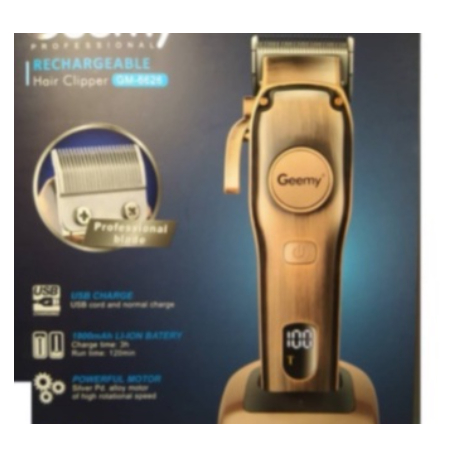 Geemy GM6626 Rechargeable Hair Clipper & Trimmer Set (Kunting Rambut Tepat)