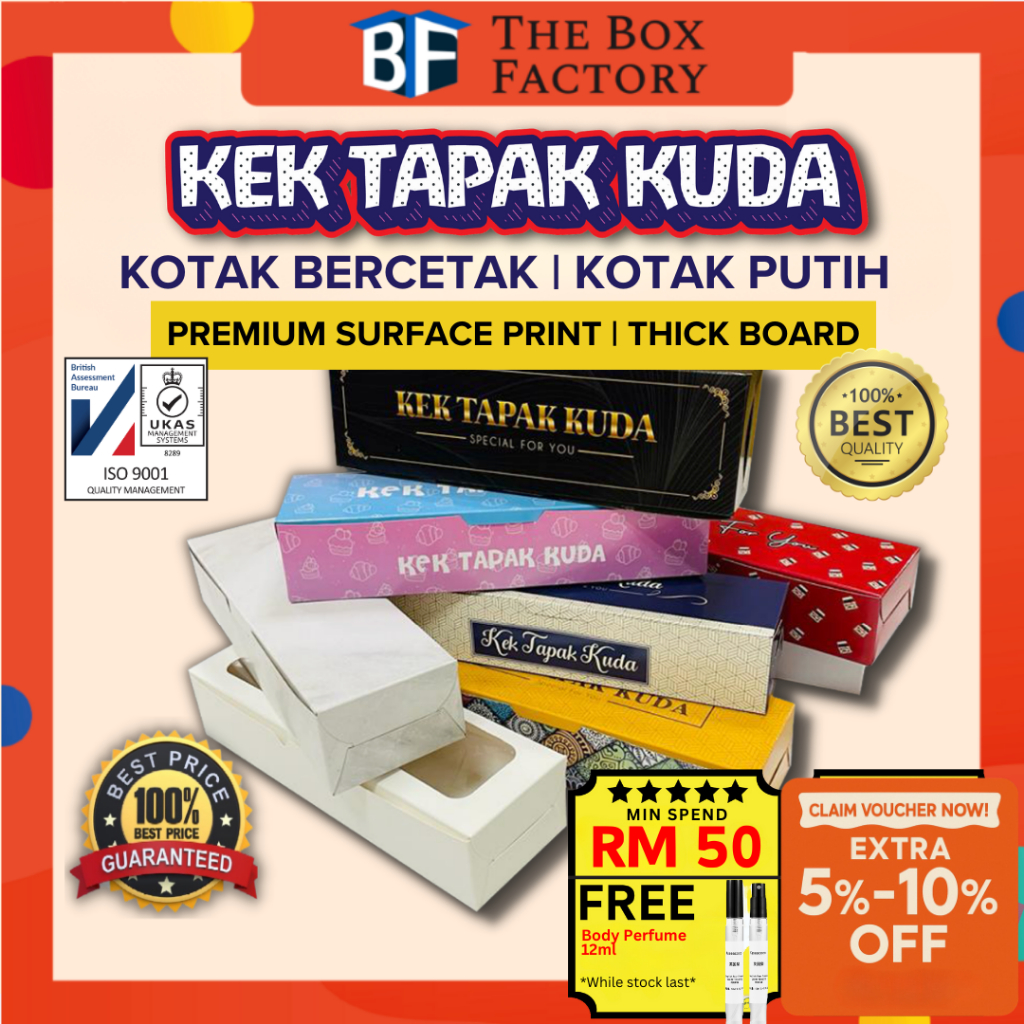 Kek Tapak Kuda 10 INCH, Kek Roll, Kek Lapis, Kuih, Brownies, Bakery, Buttercup, Acuan, Loyang, Cake box, Nutella 3kg