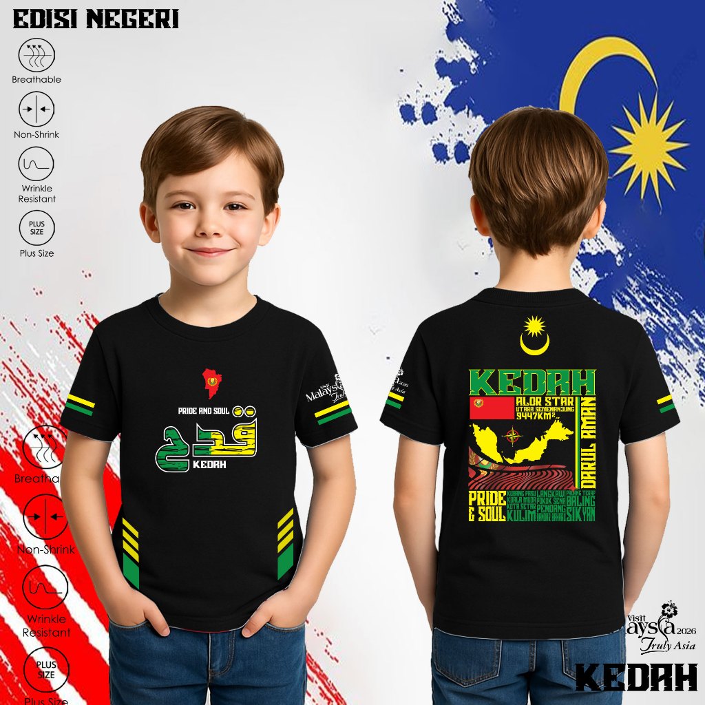 SWS [KIDS] Baju Negeri  Baju Negeri Kedah Kelantan KL Pahang Pulau Pinang Perak Perlis