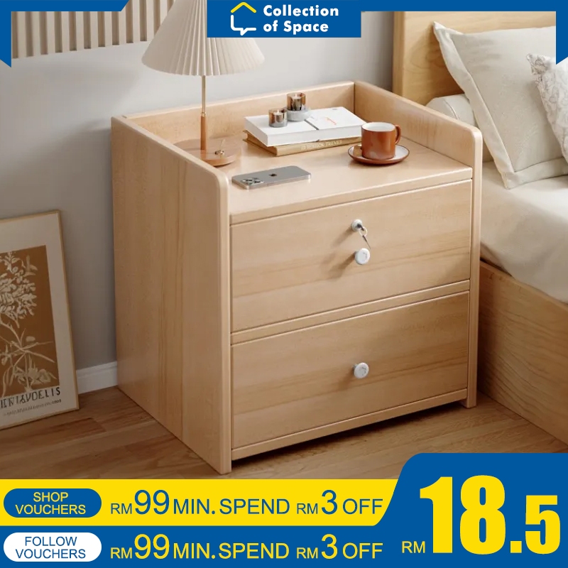 Side Table Bedroom Side Table With Drawer Bedside Table Meja Tepi Katil Nightstand Coffee Table Meja Sisi Katil