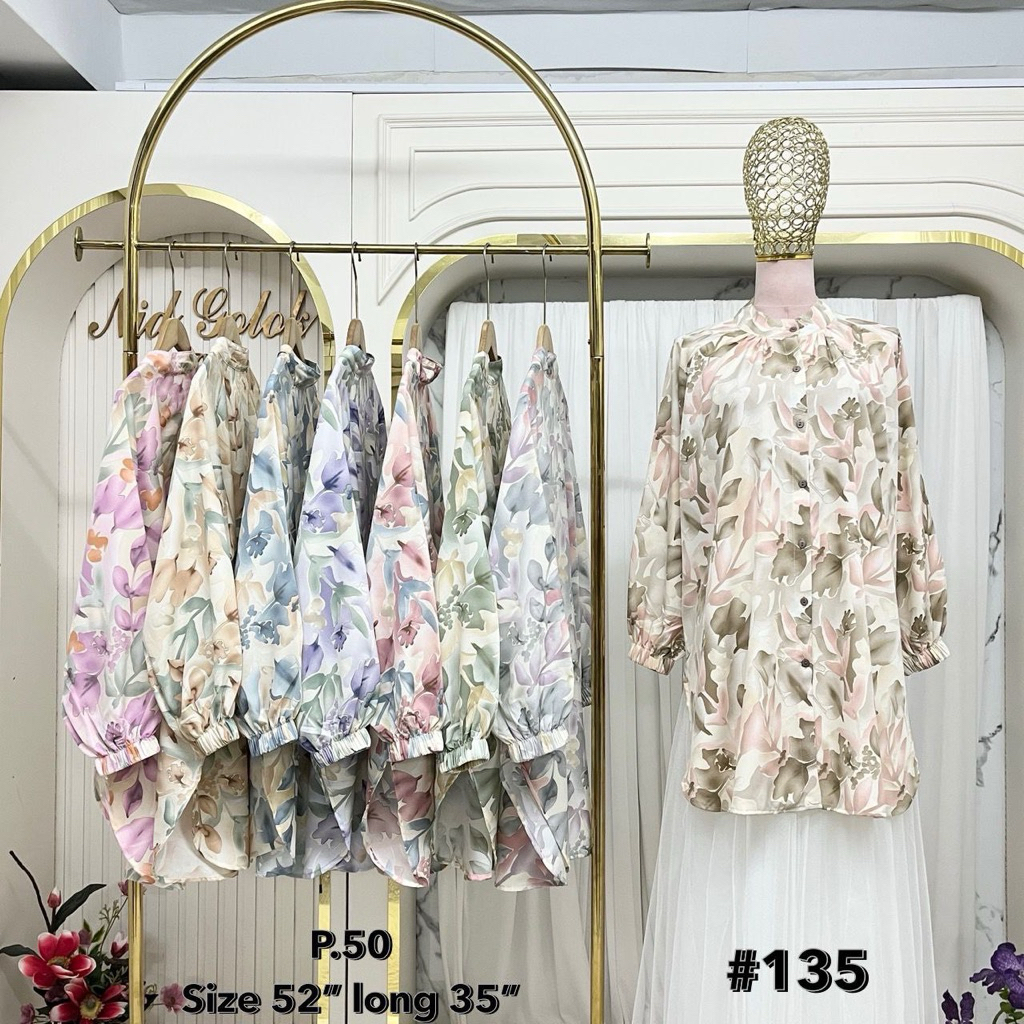 BLOUSE BAGGY BERCORAK BY CKYAYA p50