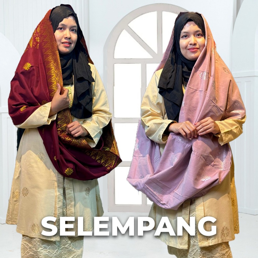 SELEMPANG | Malaysian | Cotton 100% | Songket Tenun