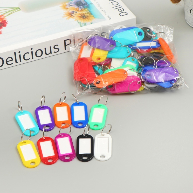 Keychain Label ID Key Tag Organizer Office Home KEY TAG / KEY RING LABEL TAG / ROOM NUMBER TAG / NAME TAG 标记钥匙牌