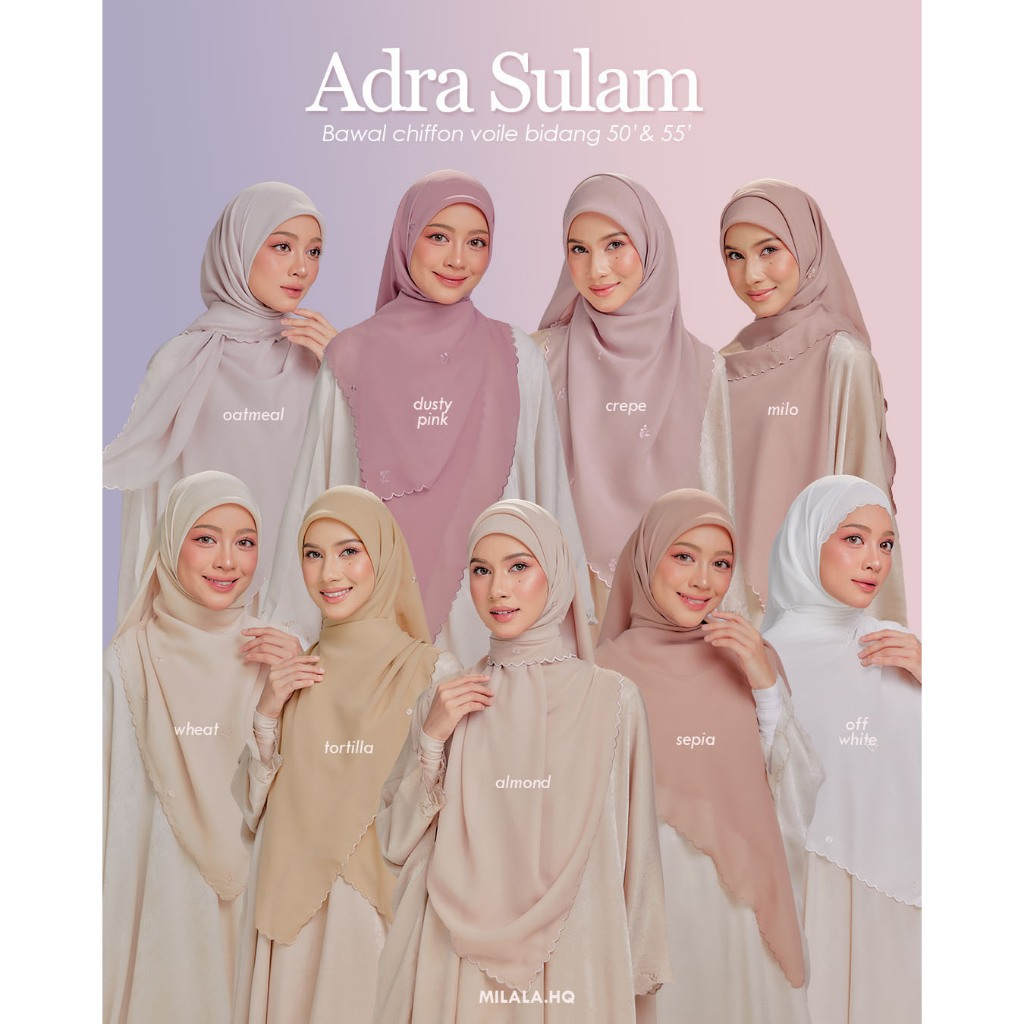 [MILALA] ADRA SULAM (3.0) BIDANG 50&55