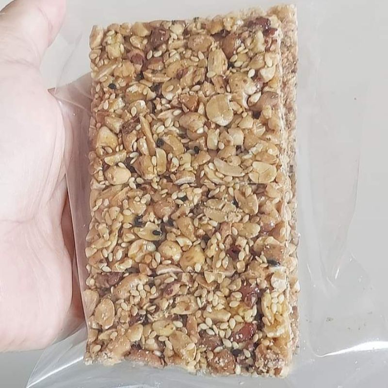 Penang Famous Traditional HOCK LOK SIEW Kacang Tumbuk White Black Sesame Peanut Brittle Candy 槟城著名传统福禄寿黑白芝麻花生糖贡糖