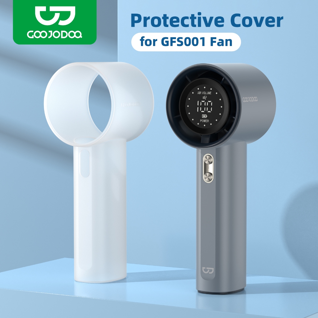 GOOJODOQ Washable Silicone Mini Fan Protective Case