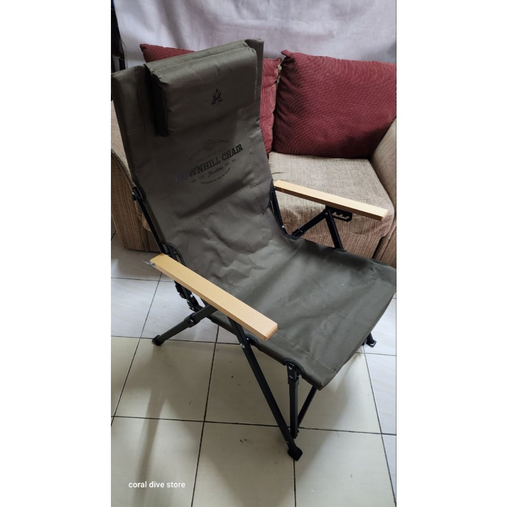 KZM Downhill Chair Camping chair. Authentic frm KZM outdoor .Ready stock item