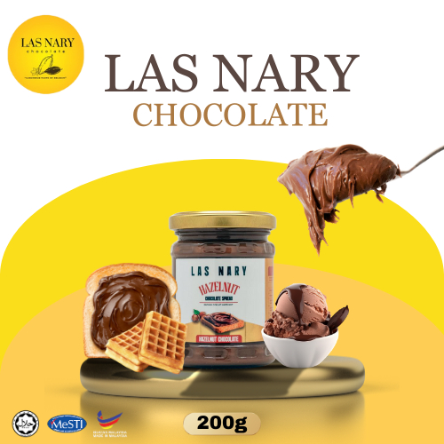 Las Nary hazelnut Chocolate Spread - 200g ( Sapuan Coklat Hazelnut )