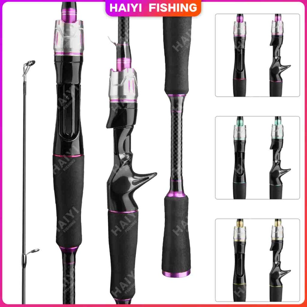 HAIYI FISHING Fishing Full 1 Set Casting Fishing Rod M Power 7.2:1 Gear Ratio Casting Fishing Reel Left/Right Hand