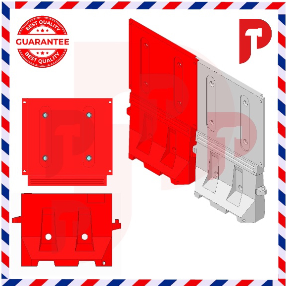 Safety Road Barrier Hoarding Board   Ready Stocks   for Construction Penghadang Jalan