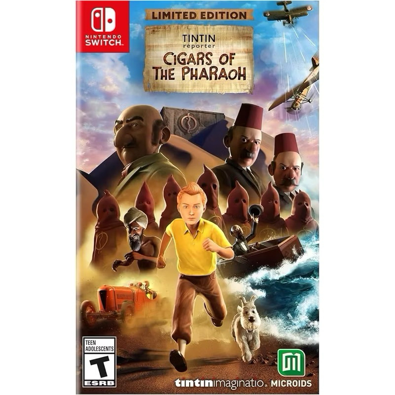 Nintendo Switch Digital Tintin Reporter - Cigars of the Pharaoh 丁丁记者 : 法老的雪茄