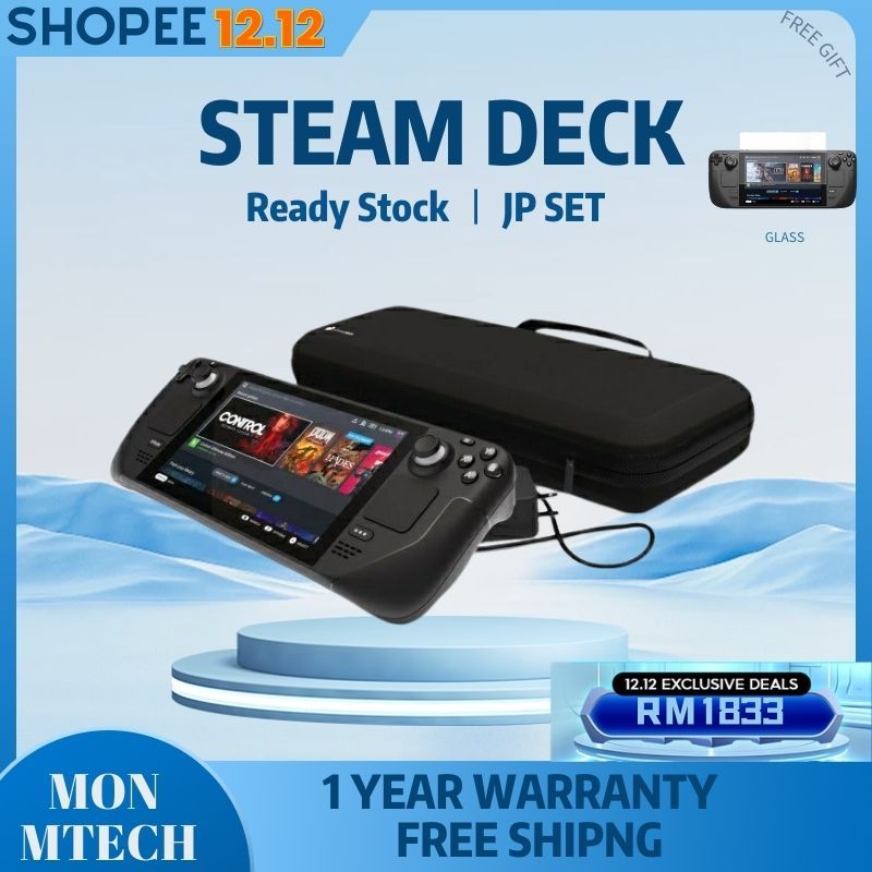 Steam Deck Handheld Gaming Console