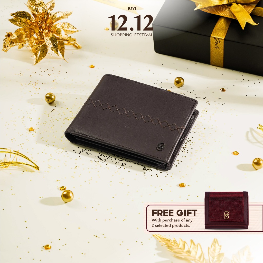 [12.12 MEGA SALE] JOVI BOBBY Wallet - Free Name Engraving + 6 Months Warranty