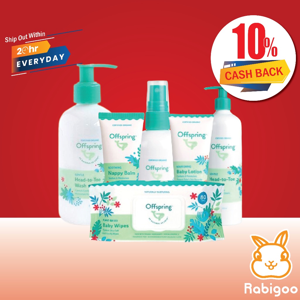 [CASHBACK 10%] Offspring Bath & Toiletries Products