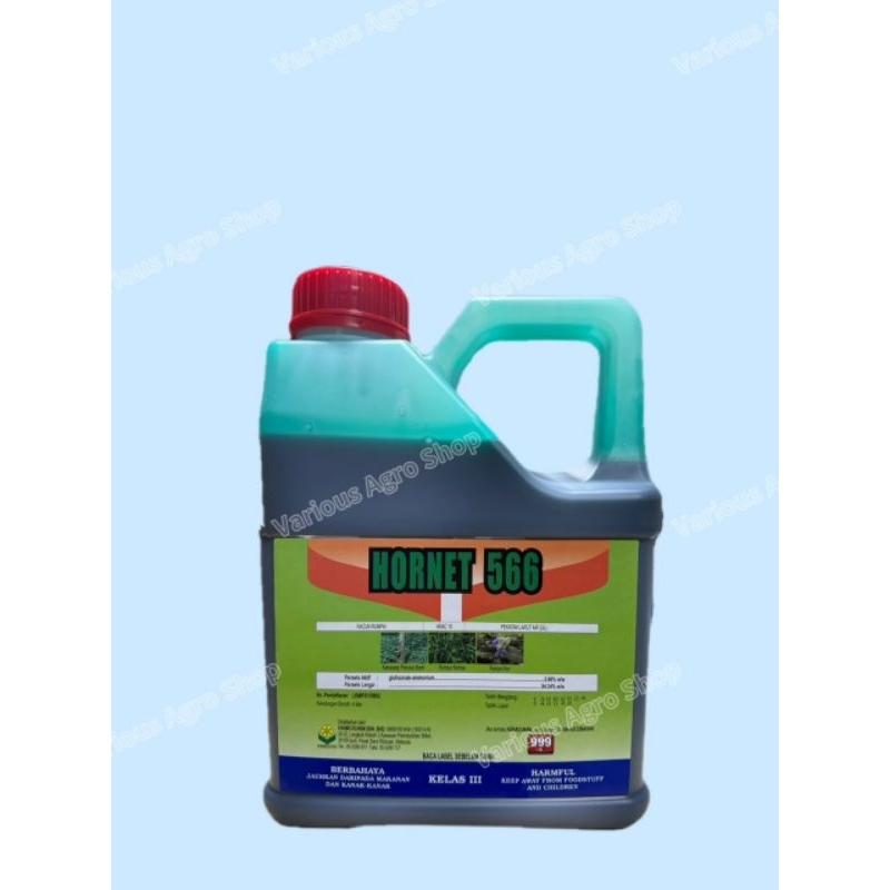 4L  HORNET 566 GLUFOSINATE-AMMONIUM 5.66% SAME AS TEPAT KENPAT