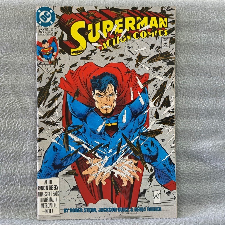 Superman: Action Comics #676 (DC Comics) Roger Stern, Jackson Guice