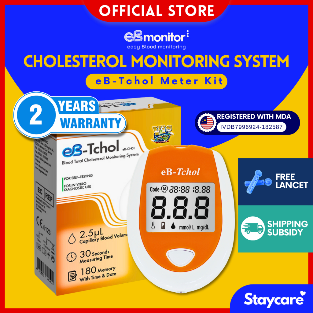 [✅ ] eB-Tchol Blood Total Cholesterol Monitoring System