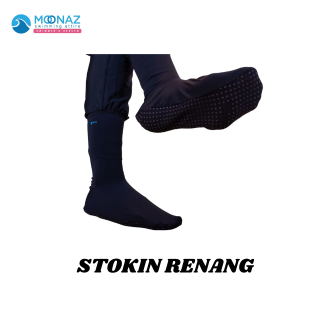 Moonaz Attire Stokin Renang Tutup Aurat/STOKIN RENANG/MANDI/SWIMMING SOCK/MOONAZ SWIMMING SOCK
