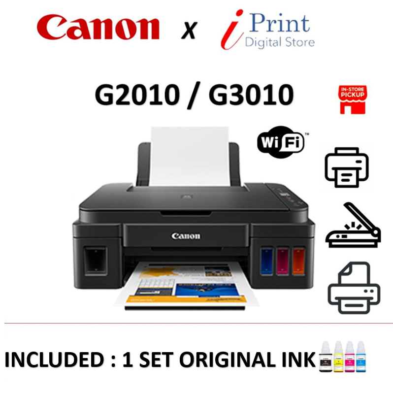 CANON G2010 / G3010 ALL-IN-ONE PRINTER [ PRINT/SCAN/COPY/WIFI]