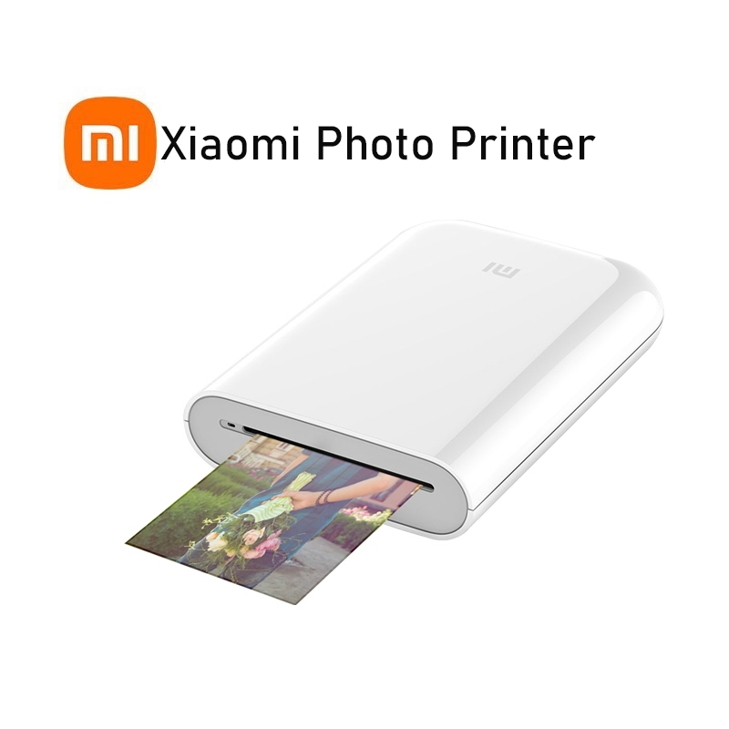 Xiaomi Printer Portable Bluetooth Photo Printer (Inkless Printing, AR Video & Audio, Small&Portable）