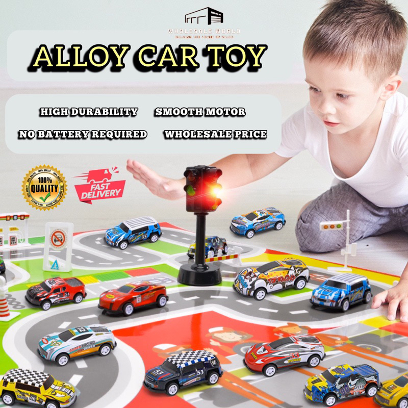 Colorful Alloy Mini Pull Car Toy for Children Kids Best Birthday Present For Your Kid Random Pick (Gift toy)
