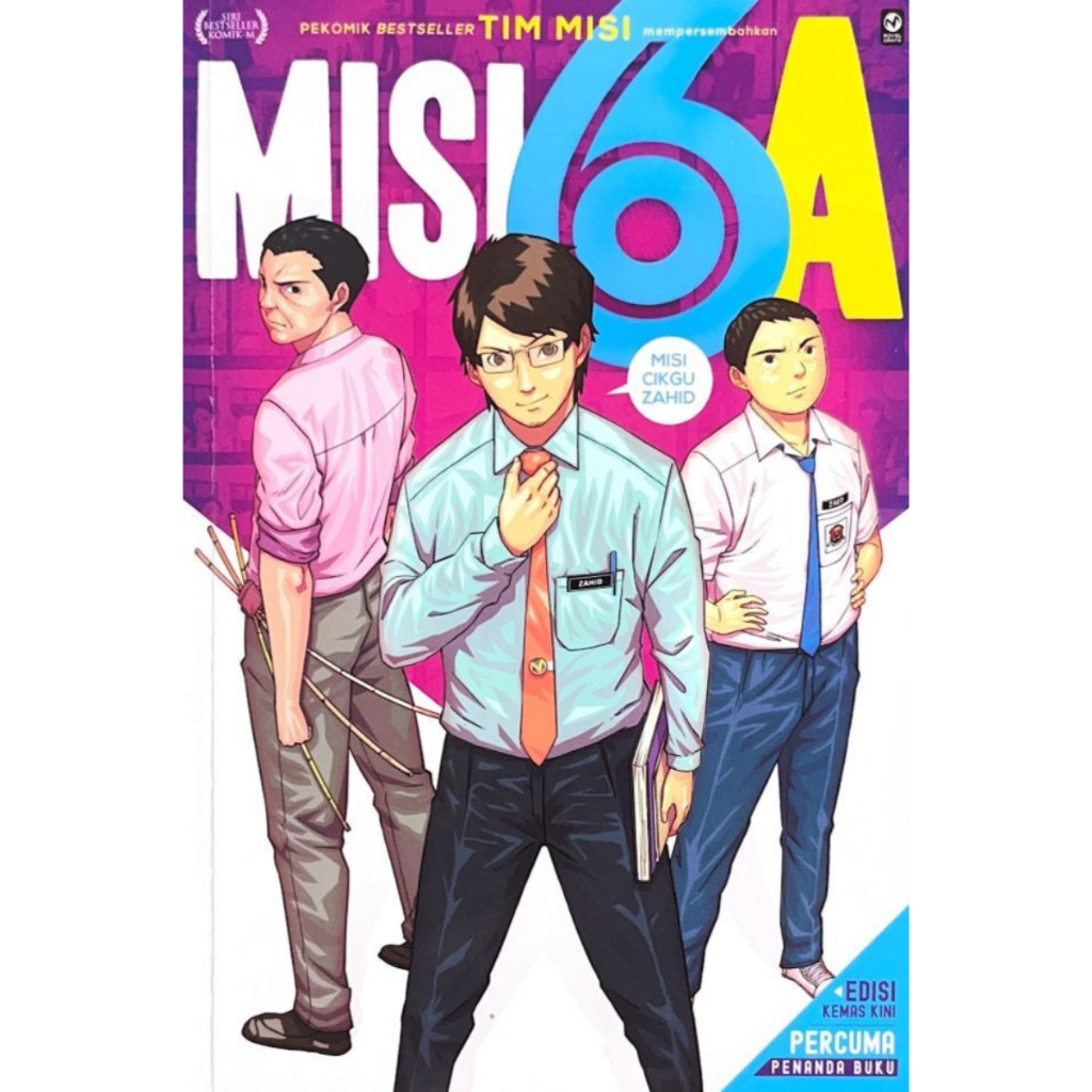[KOMIK M] Misi 6A (Misi Cikgu Zahid) (EKK) (M4,Y39,M6)