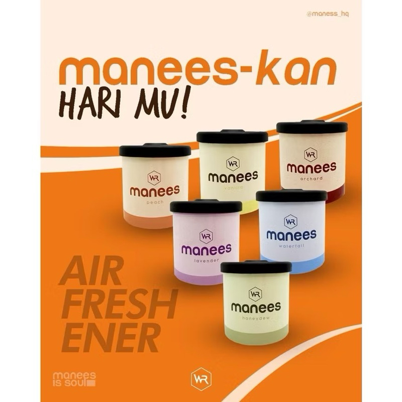 MANEES CAR PERFUME ORIGINAL HQ READY STOCK