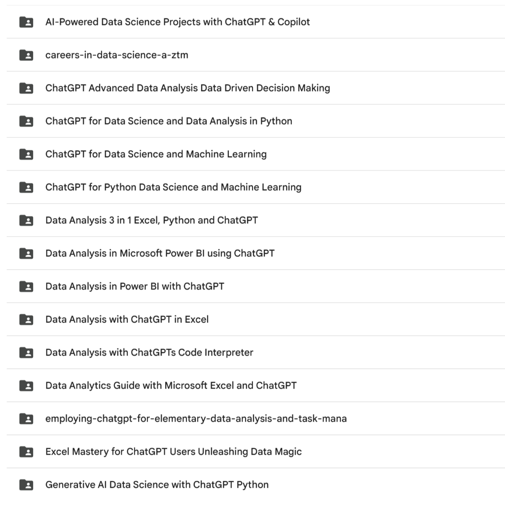 21 Data Analysis Video Courses | Data Analysis With Chatgpt Courses | Chatgpt AI Analysis Data Courses