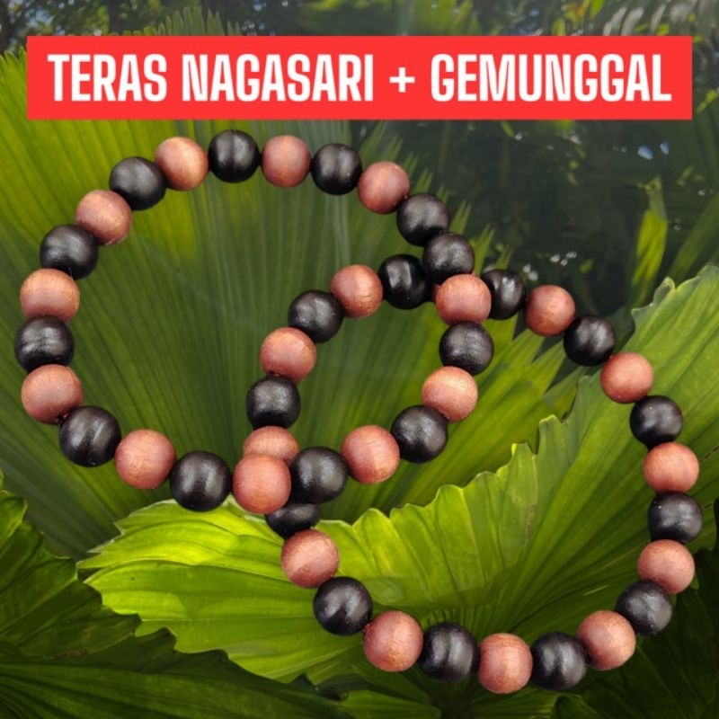 GELANG TERAS NAGASARI + TERAS GEMUNGGAL (Teras Bertuah + Permudah Jodoh) 8mm