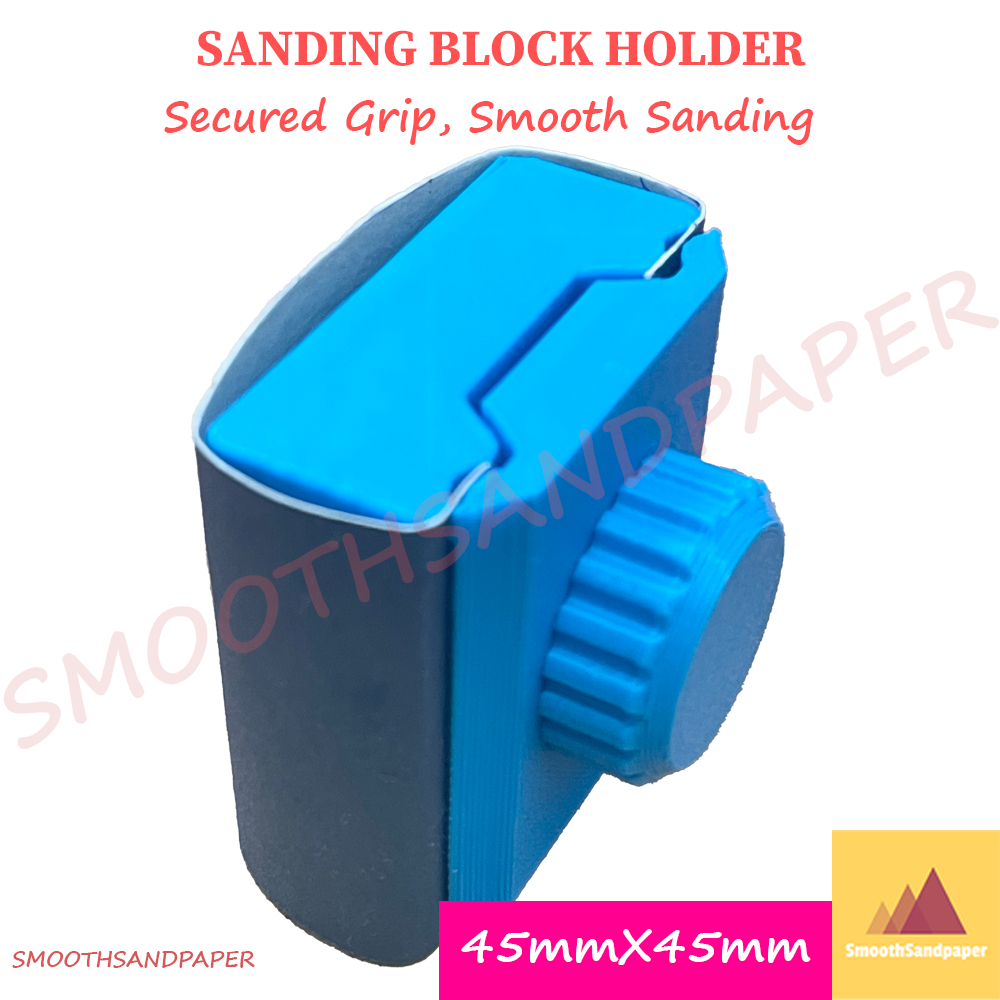 Sanding Block Holder Sandpaper Tools | Holder Blok Penggosok Papan Penggosok Alat Sudut | 砂纸打磨器 image 4
