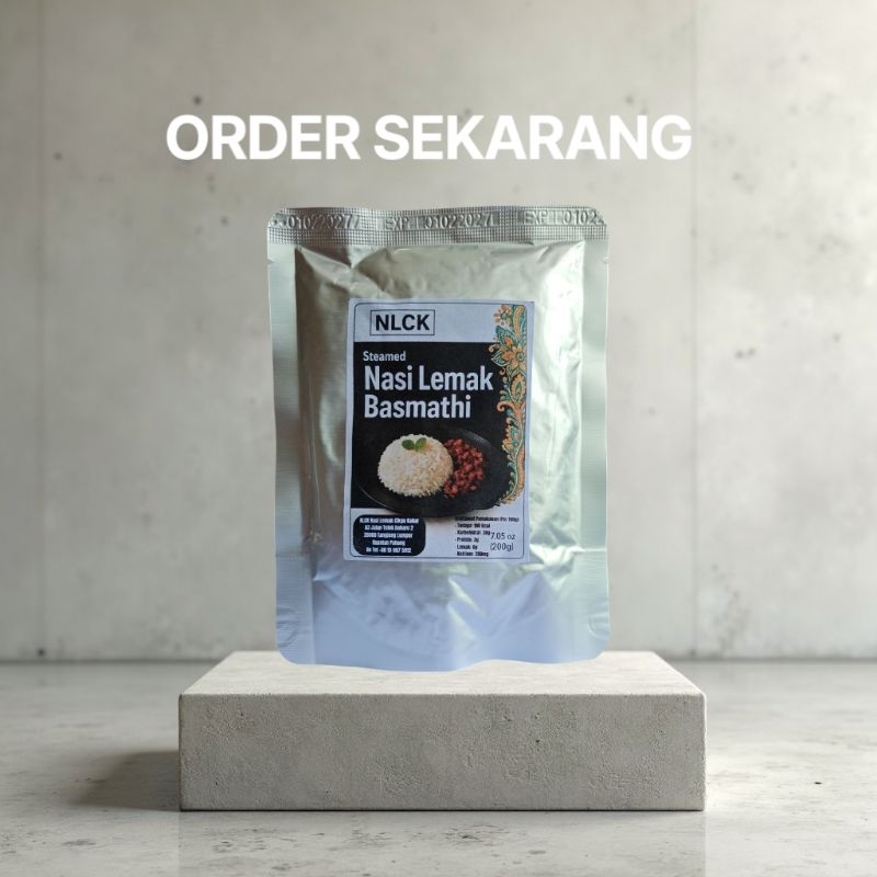 Nasi Lemak Diet-Friendly! Beras Basmathi, Kurang Minyak & Sedap!