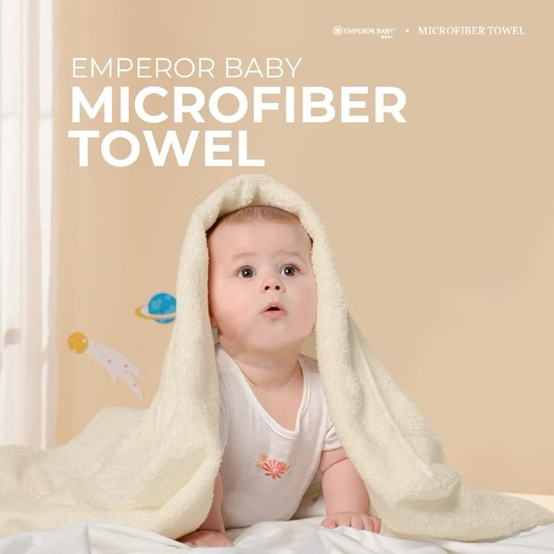 EMPEROR BABY - Baby Towel set - Japan Microfiber Fabric