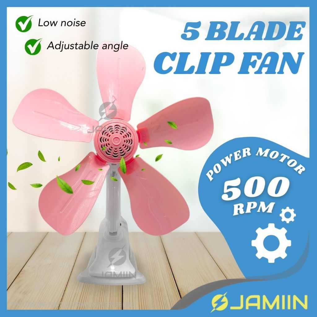 Clip Portable Fan Cooling Kipas Mini Kipas Small Fan Kipas Angin Meja Dinding Fan Kipas Gantung Mini Fan Kipas Murah