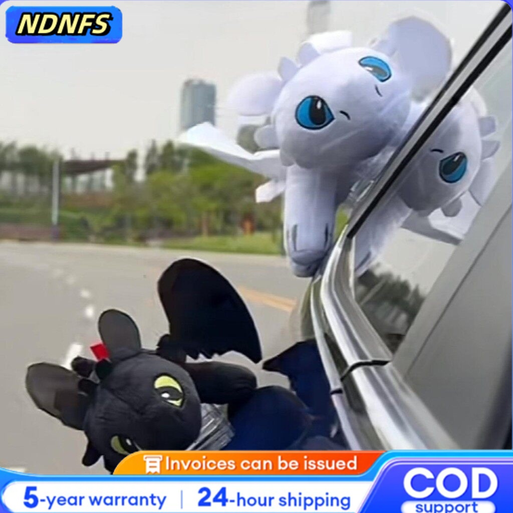 Toothless decoration little flying dragon doll motorcycle motorcycle ski decoration doll electric car decoration little